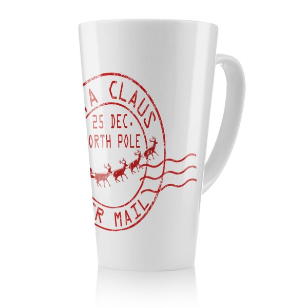 Benjamin Tate Design Santa Claus Air Mail Dining Latte Mug