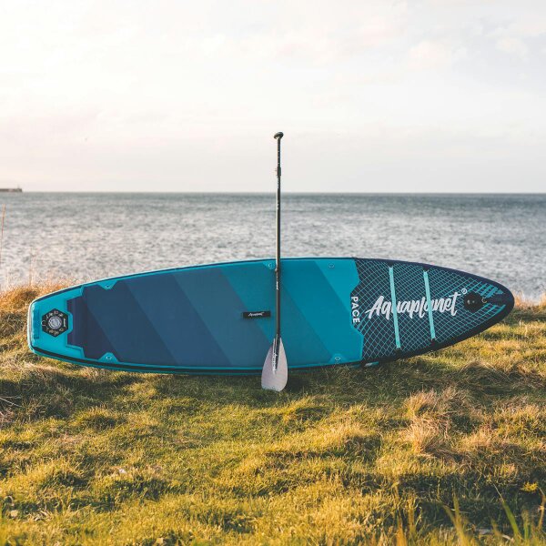 Aquaplanet PACE 10'6 Inflatable Paddle Board Package - Lagoon