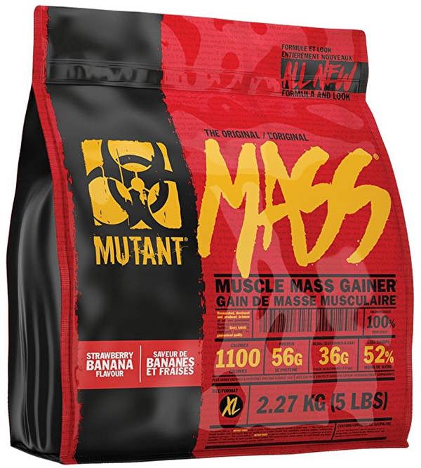 Mutant Mutant Mass, Strawberry Banana - 2270g