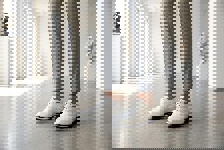 Dolcetto Men’s Formal Patent PU Leather Oxford Shoes