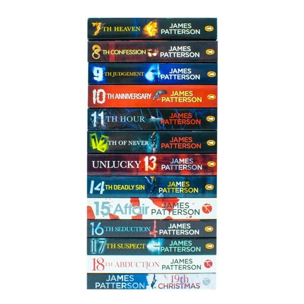 Womens Murder Club 13 Books Collection Set by James Patterson Books 7-19