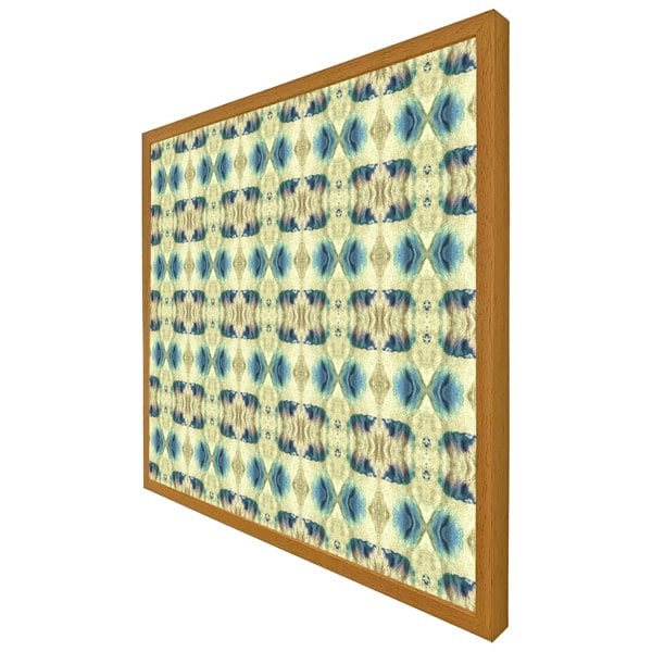 Benjamin Tate Design Psychedelic geometric pattern (Picture Frame)
