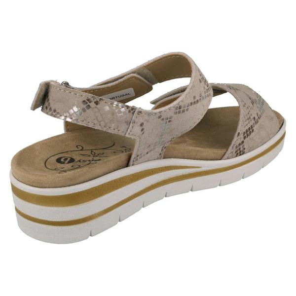 DB Shoes Ladies DB Shoes Casual Sandals With Removable Insole Fan