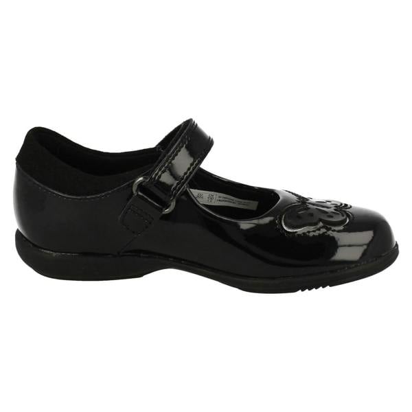 Clarks Girls Clarks Light Up School Shoes Trixi Rose