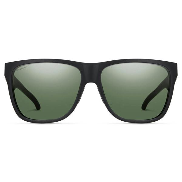 Smith Sunglasses Lowdown XL 2 003 L7 Matte Black ChromaPop Polarized Grey Green