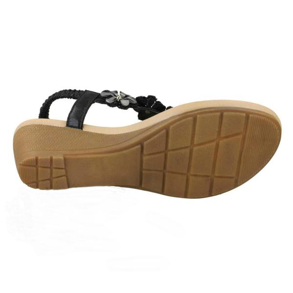 Savannah Ladies Savannah Mid Wedge Toepost Sandals