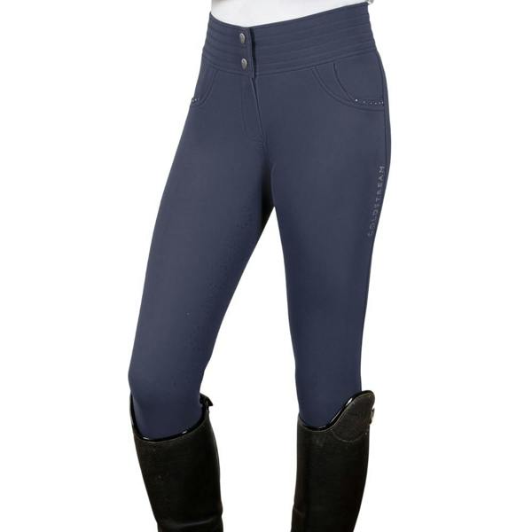 Coldstream Womens/Ladies Fenham Diamante Breeches - Navy - 