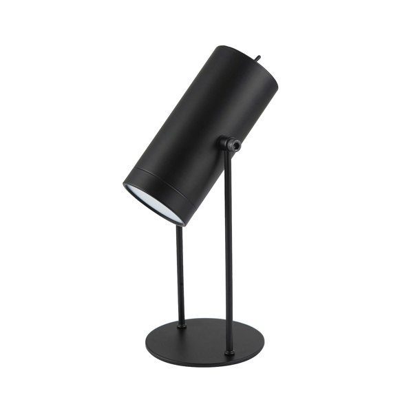 Modern Matte Black Adjustable Tiltable Rechargeable LED Table/Desk/Floor Lamp Image 1