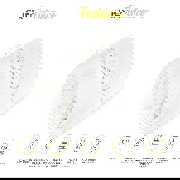 MONHOUSE  Heated Electric Under Blanket Mattress Topper 3 Heat Settings