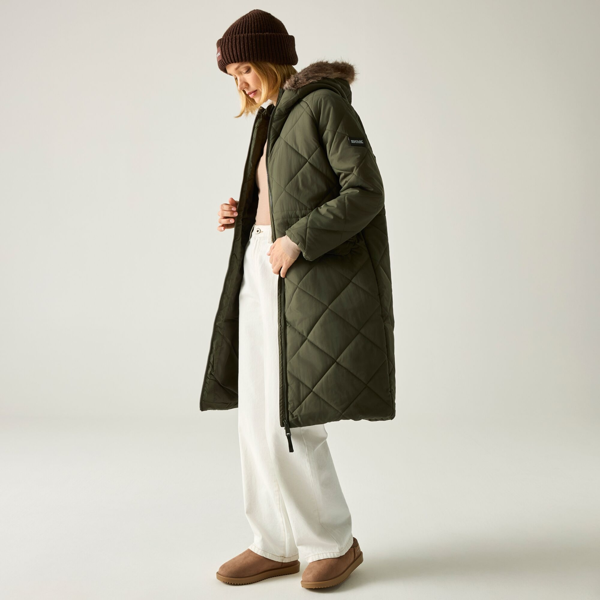 Regatta Womens Freyla Padded Jacket - Dark Khaki