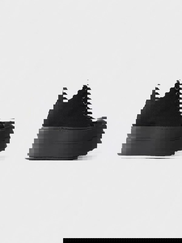 Rick Owens Double Bumper Low Sneakers Black - Supplied FashionRick Owens