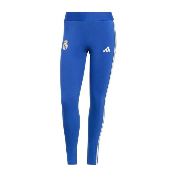 Adidas Womens/Ladies Real Side Stripe Fitted Leggings - Royal Blue - 