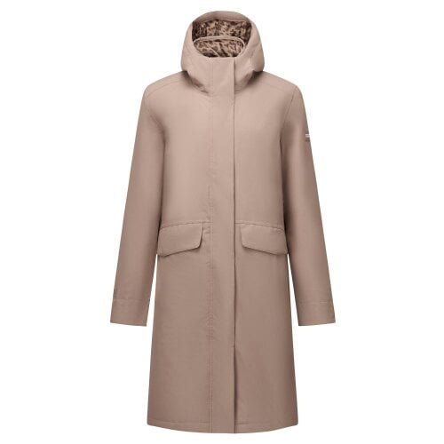 Regatta Womens/Ladies Ramona Leopard Print Insulated Waterproof Jacket - Mocha - Mocha - 100% Recycled Polyester