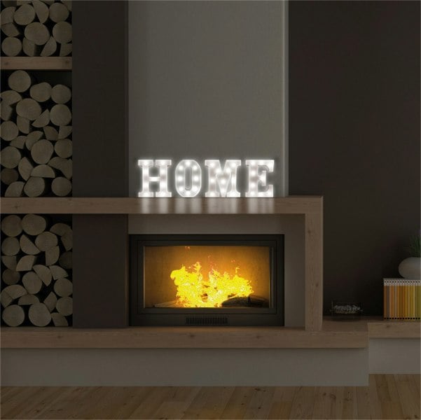 St Helens Battery Operated 3D LED Letter W Light