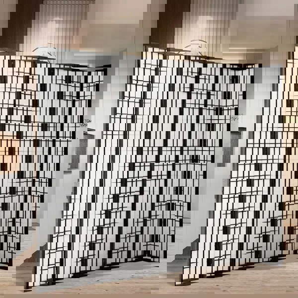 6-Panel Solid Wood Folding Room Divider Screen Natural Room Dividers Living and Home