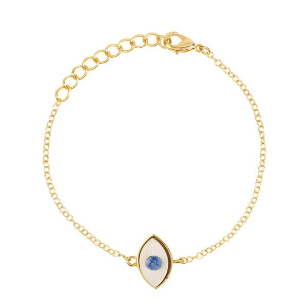 Evil Eye Bracelet Mother of Pearl - Lila Rasa