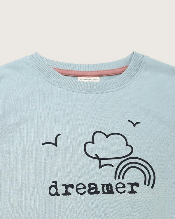 Sustainable organic cotton kids sweatshirt