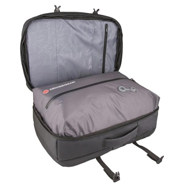 Crossgear iTOUR 40cm Cabin Backpack - Vacuum Pack, USB, 22L