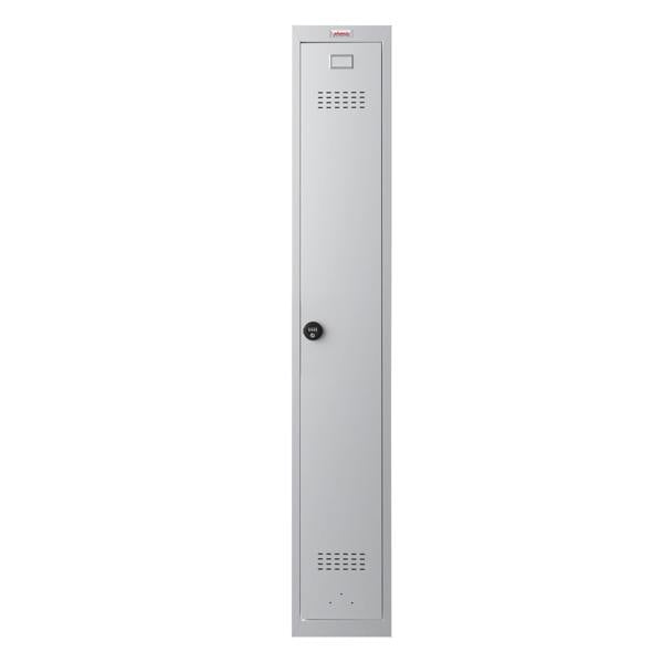 Phoenix Safe Phoenix PL 300D Series PL1133GGC 1 Column 1 Door Personal locker in Grey with Combination Lock
