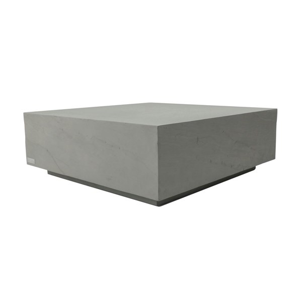 Elementi Colorado GRC Large Coffee Table in Space Gray