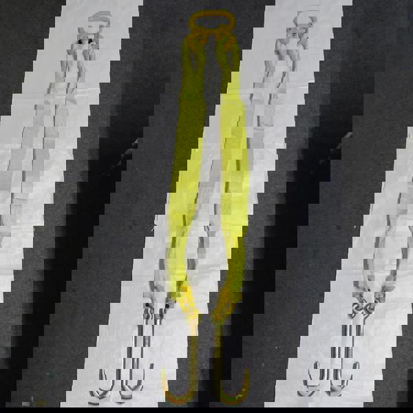 SECUREFIXDIRECT J Hook Winch Brothers Webbing Sling 1M (Heavy Duty Towing Strap Vehicle Recovery Car Breakdown)