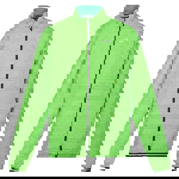 Regatta Mens Hillpack Quilted Insulated Jacket - Jasmine Green/Field Green