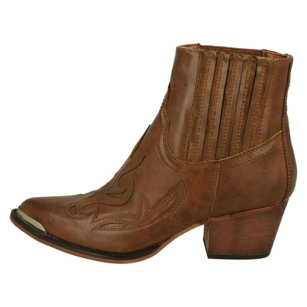 Down to Earth Ladies Down To Earth Slip On Ankle Boots