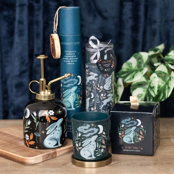 Serano Midnight Hare Wild Tulip Tube Candle