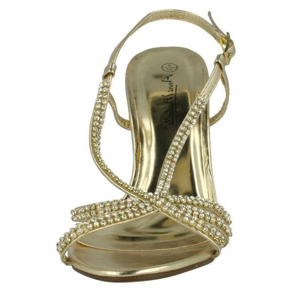 Anne Michelle Ladies Anne Michelle Heeled Sandals