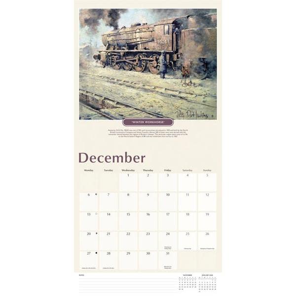 Romance Of Steam Calendar 2027, Wall Calendars, Month To View, Art, Gift