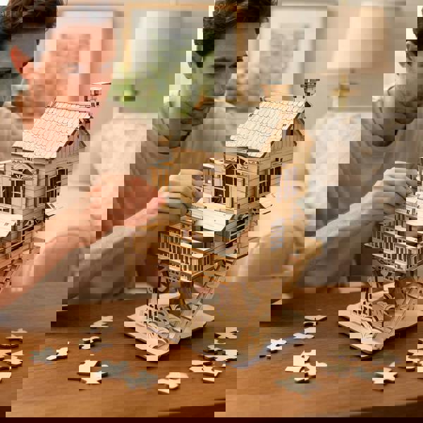 smartbies 3D Wooden Treehouse  – DIY Model Kit for Adults & Teens