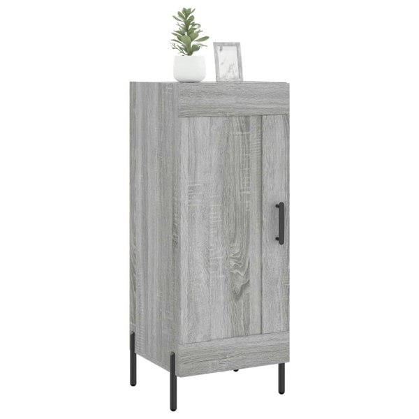 Berkfield Sideboard Grey Sonoma 34.5x34x90 cm Engineered Wood