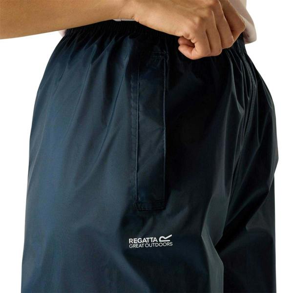 Regatta Womens/Ladies Waterproof Straight Leg Over Trousers - Midnight - 