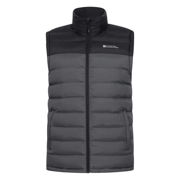 Mountain Warehouse Mens Seasons II Padded Gilet - Dark Grey - 