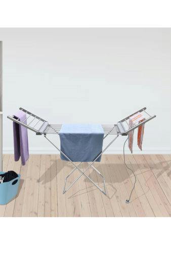 Groundlevel Winged heated electric winged clothes airer with cover