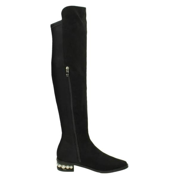 Spot On Ladies Spot On Over The Knee High Leg Boots