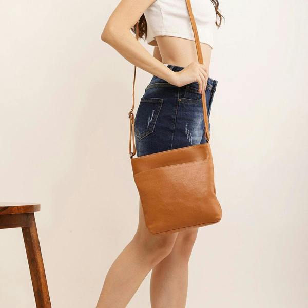 Cognac Washed Cancun Large Crossbody Bag Lupita – 1200 08