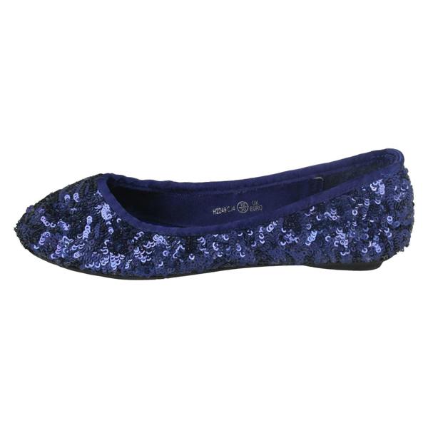 Cutie Girls Cutie Flat Sequin Ballerina Flat Shoes