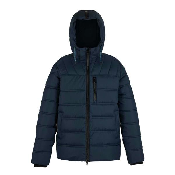 Regatta Mens Leeshaw Padded Jacket - Navy/Spring Lake