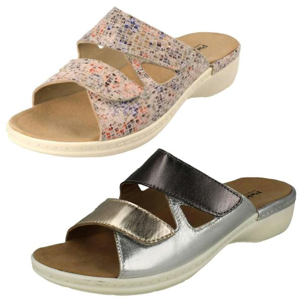 Padders Ladies Padders Strappy Mule Sandals Brielle