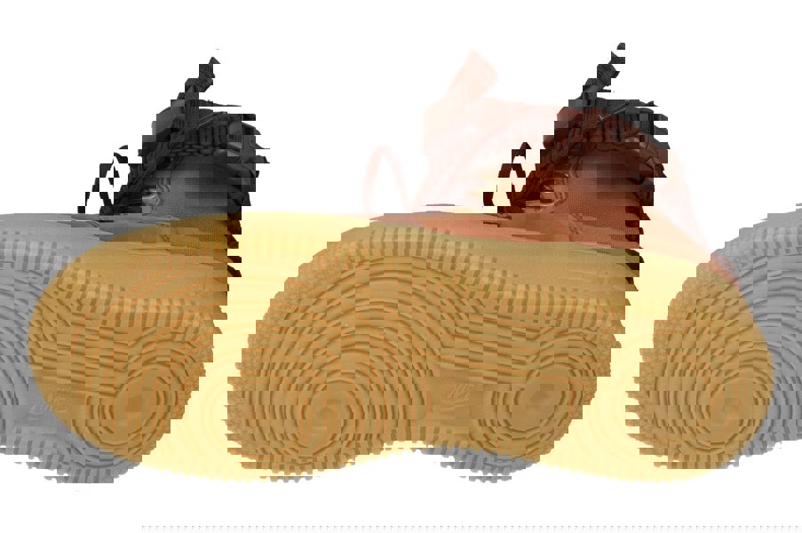 Nike Sf Af1 PRM Mens Hi Top Trainers Aq0118  200 - Dark Russet Pueblo Brown 200 - Photo 4