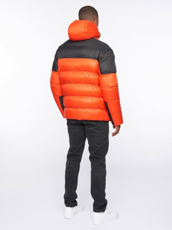 Duck and Cover Raymax Padded Jacket Orange