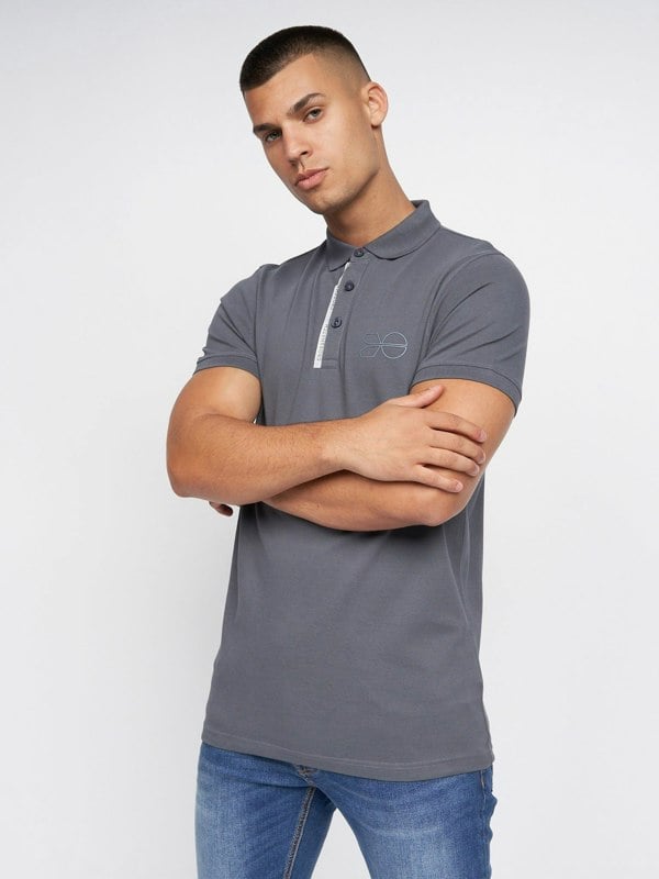 Crosshatch McClay Polo Charcoal