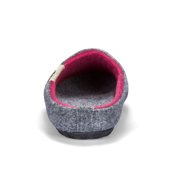 Gumbies Outback Women's Slippers - Grey & Pink