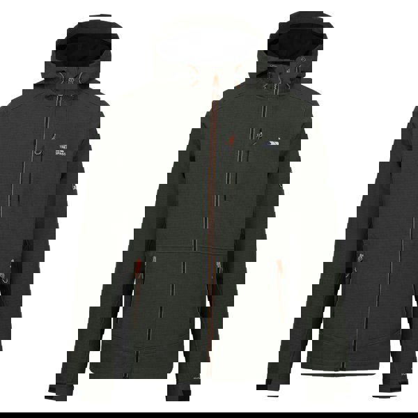 Trespass Mens Dante Soft Shell Jacket - Dark Vine