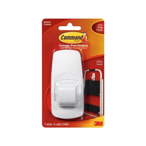 Command Damage Free Utility Hook - White - 