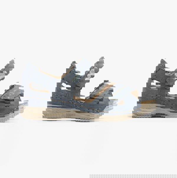 Rieker V7474-10 Womens Sandals - Blue