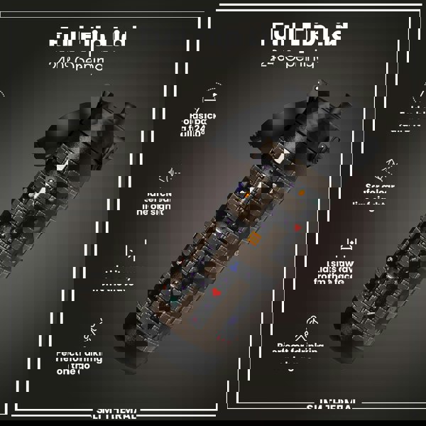 ION8 Leak Proof Slim Thermal Water Bottle, Insulated Steel, Gamer, 500ml (17oz)