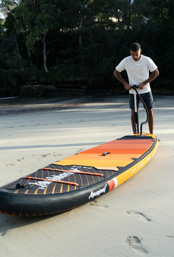 Aquaplanet PACE Plus 11'8" Inflatable Paddle Board Package - Ember