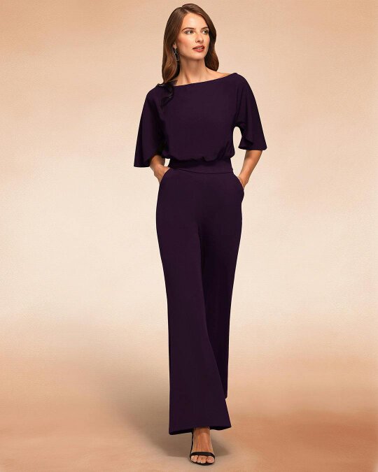 HotSquash Drop Shoulder Jumpsuit